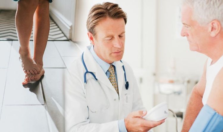High blood pressure: The four unusual signs found in your feet warning of hypertension