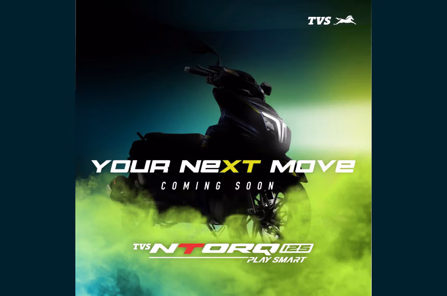 TVS teases new variant for Ntorq 125 scooter