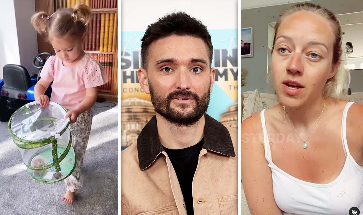 Tom Parker fans sob as widow Kelsey says daughter, 2, 'understands Daddy flew with angels'