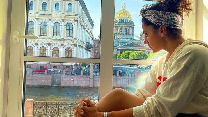 Taapsee Pannu's Russia vacation comes to an end with photographic view: 'Time to pack bags'