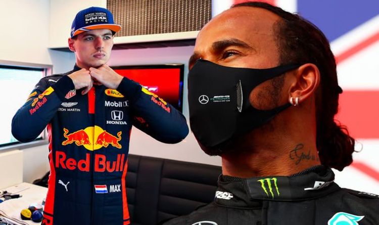 Max Verstappen plays down Lewis Hamilton success as Brit on verge of equaling Schumacher