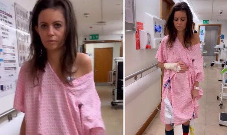'Shattered' BBC's Deborah James walks for first time in nine days amid health struggle