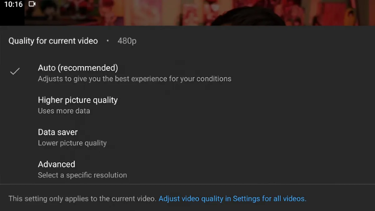 YouTube Is Testing New Settings Menu for Video Quality: Report