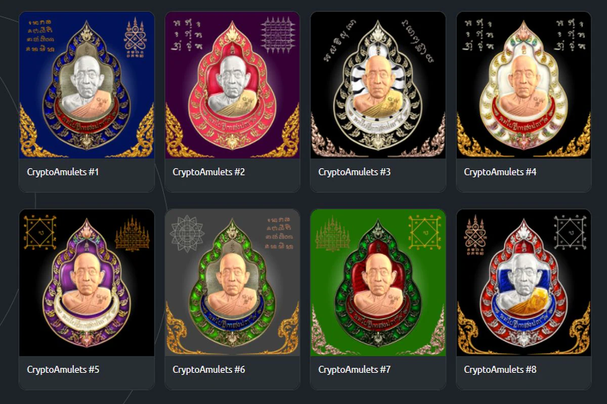 Crypto Amulets: Buddhist Digital Amulets Mark Thai Entry Into NFT Art Craze