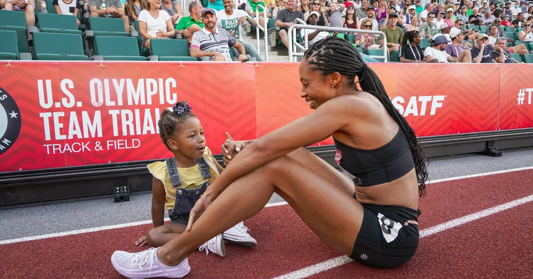 Allyson Felix qualifies for her fifth Olympic Games.