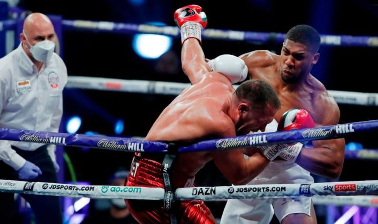 Anthony Joshua knocks out Kubrat Pulev in sensational display as he looks to Tyson Fury