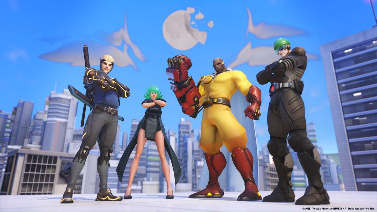 Overwatch 2 One Punch Man Trailer Gives A Better Look At The New Skins