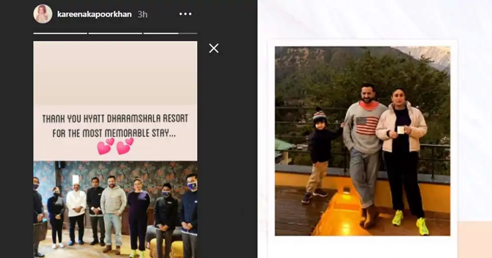 Kareena Kapoor Khan is impressed with the hotel staff in Dharamshala