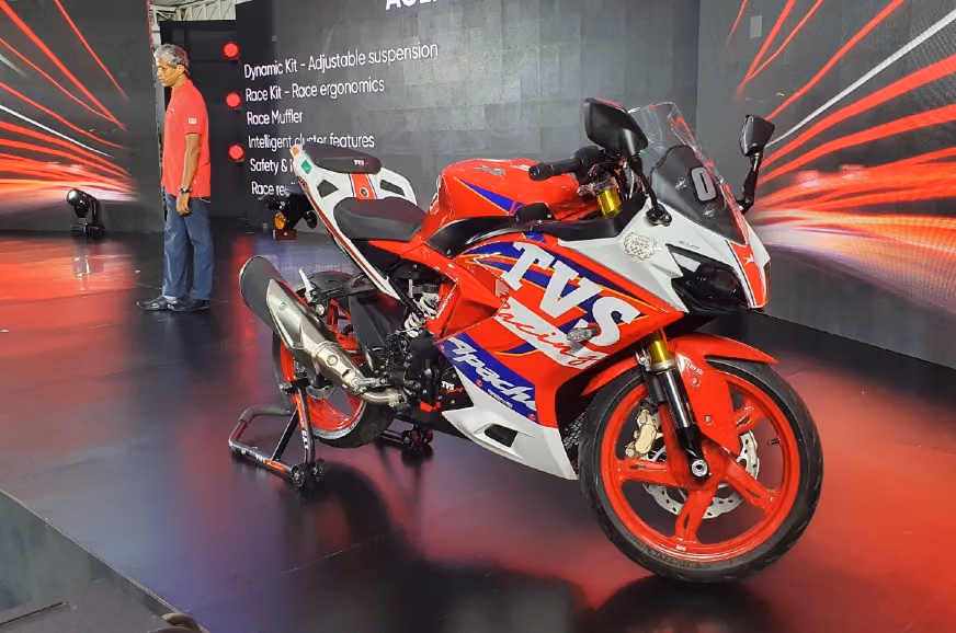 2021 TVS Apache RR 310 launched at Rs 2.60 lakh