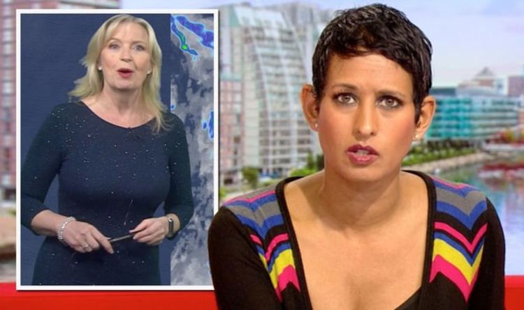Naga Munchetty addresses Carol Kirkwood