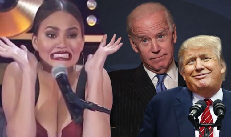 Chrissy Teigen sends US Election 2020 warning as Trump and Biden rack up wins