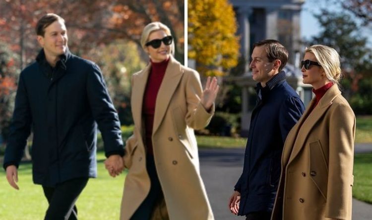 Ivanka Trump recycles £4k coat returning to the White House after Thanksgiving break