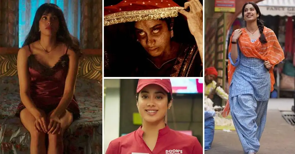 Birthday Special: Versatile characters portrayed by Janhvi Kapoor