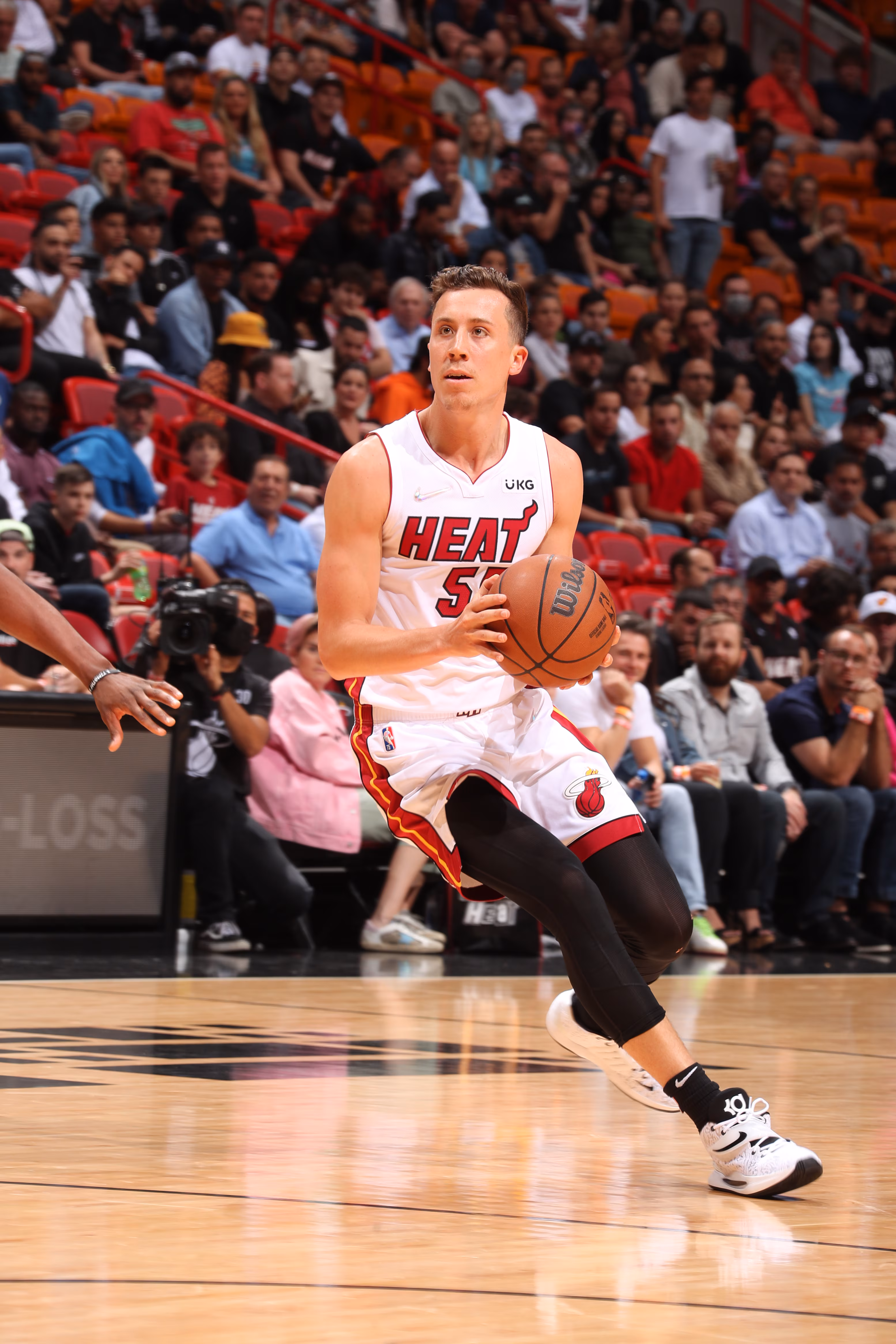 LeBron James Praises Heat's Development of Duncan Robinson, More: It's 'Damn Good'