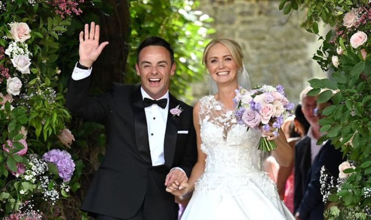 Ant McPartlin marries Anne-Marie Corbett in star-studded Hampshire wedding