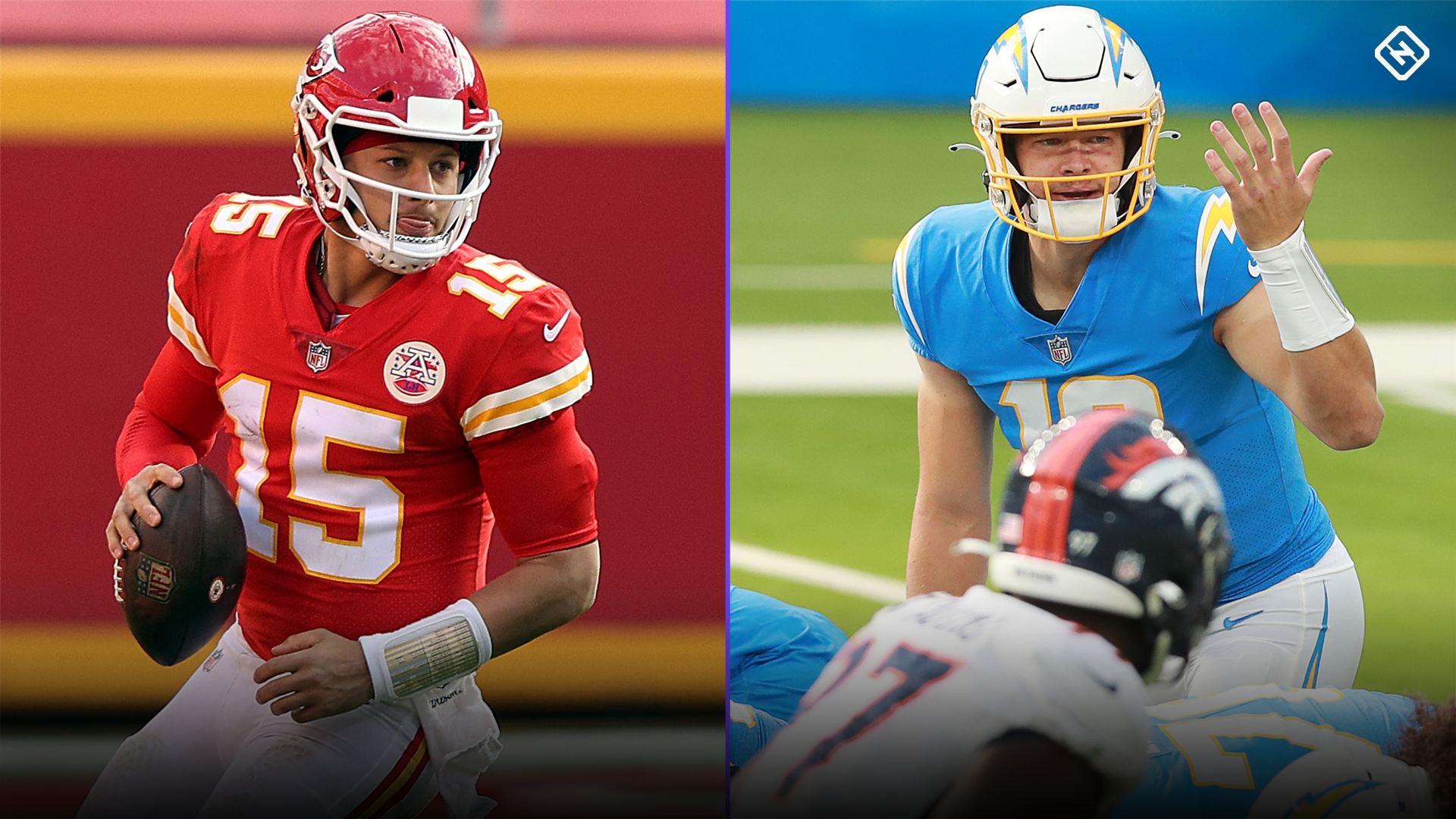 Chiefs' Patrick Mahomes explains his dig at Chargers' Justin Herbert: 'I have a ton of respect for him'