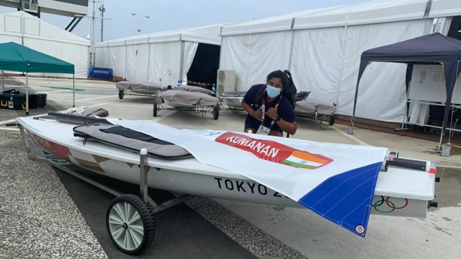 Tokyo Olympics 2020: Nethra and Vishnu's boats arrive in Tokyo