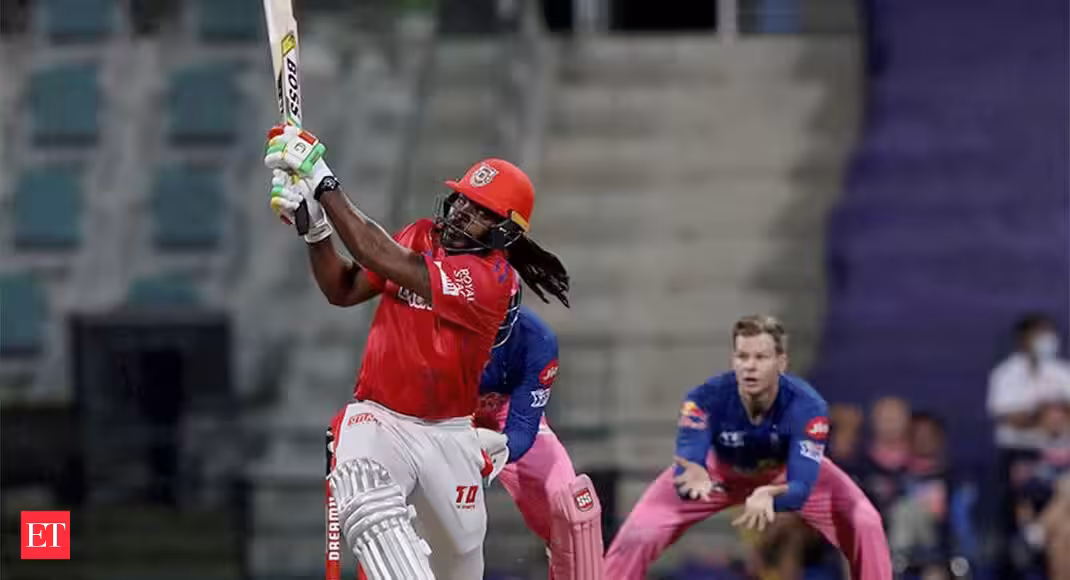 Chris Gayle misses hundred by one run but takes KXIP to 185/4