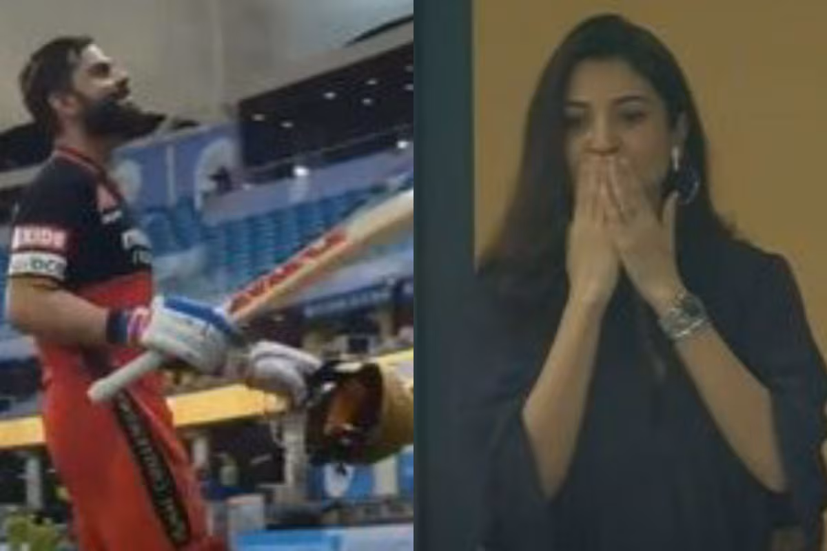 Happy Birthday Virat Kohli: IN Pics - When Pregnant Anushka Sharma Cheered For Kohli's RCB in IPL 2020