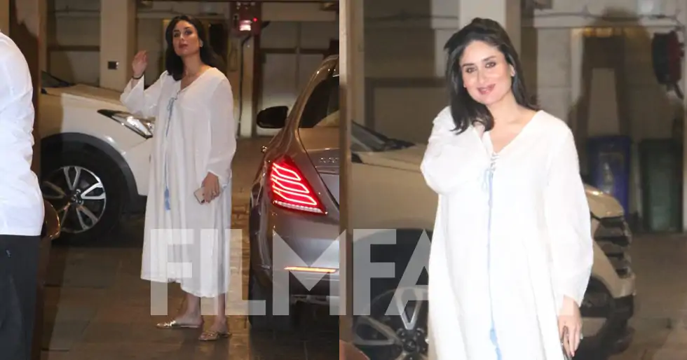 Photos: Kareena Kapoor Khan snapped in a pretty white midi
