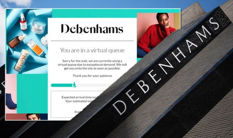 Debenhams website down as huge 70 per cent fire sale causes frenzy - closing down