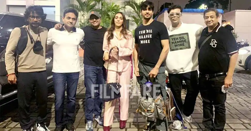 Photos: Sidharth Malhotra and Kiara Advani return from Kargil
