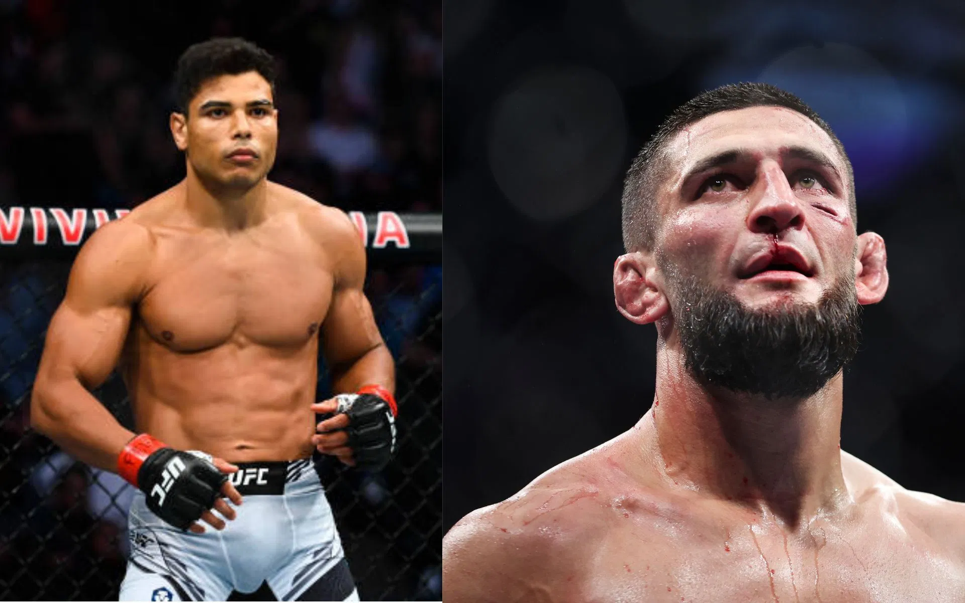 "Chimaev, you need to do something motherf***er" - Paulo Costa calls out Khamzat Chimaev to fight at UFC Rio d