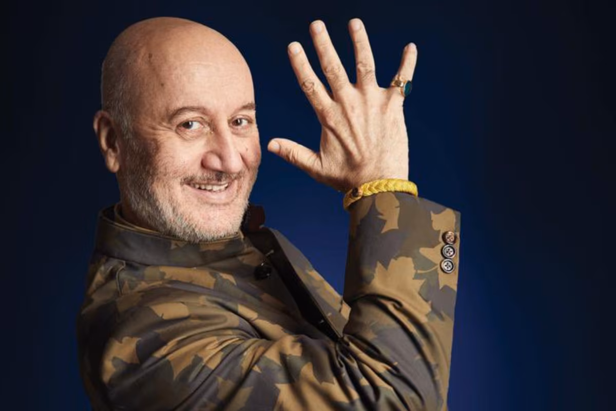 Anupam Kher Unveils Cover of His New Book 'Your Best Day Is Today!'