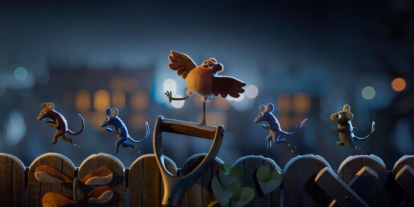 First ‘Robin Robin’ Teaser Shows Adorable Stop-Motion Animals from Aardman Animations