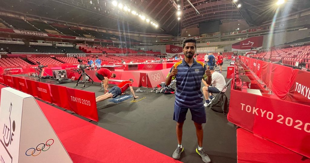 Tokyo 2020: Sathiyan Gnanasekaran begins practice upon arrival in Japan, impressed with arrangements