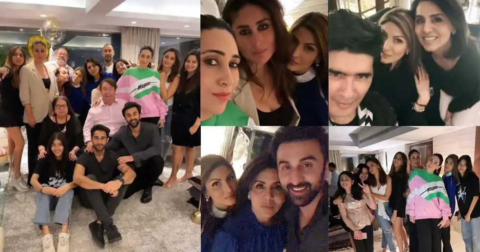 Neetu Kapoor’s brings in her birthday with the whole Kapoor family