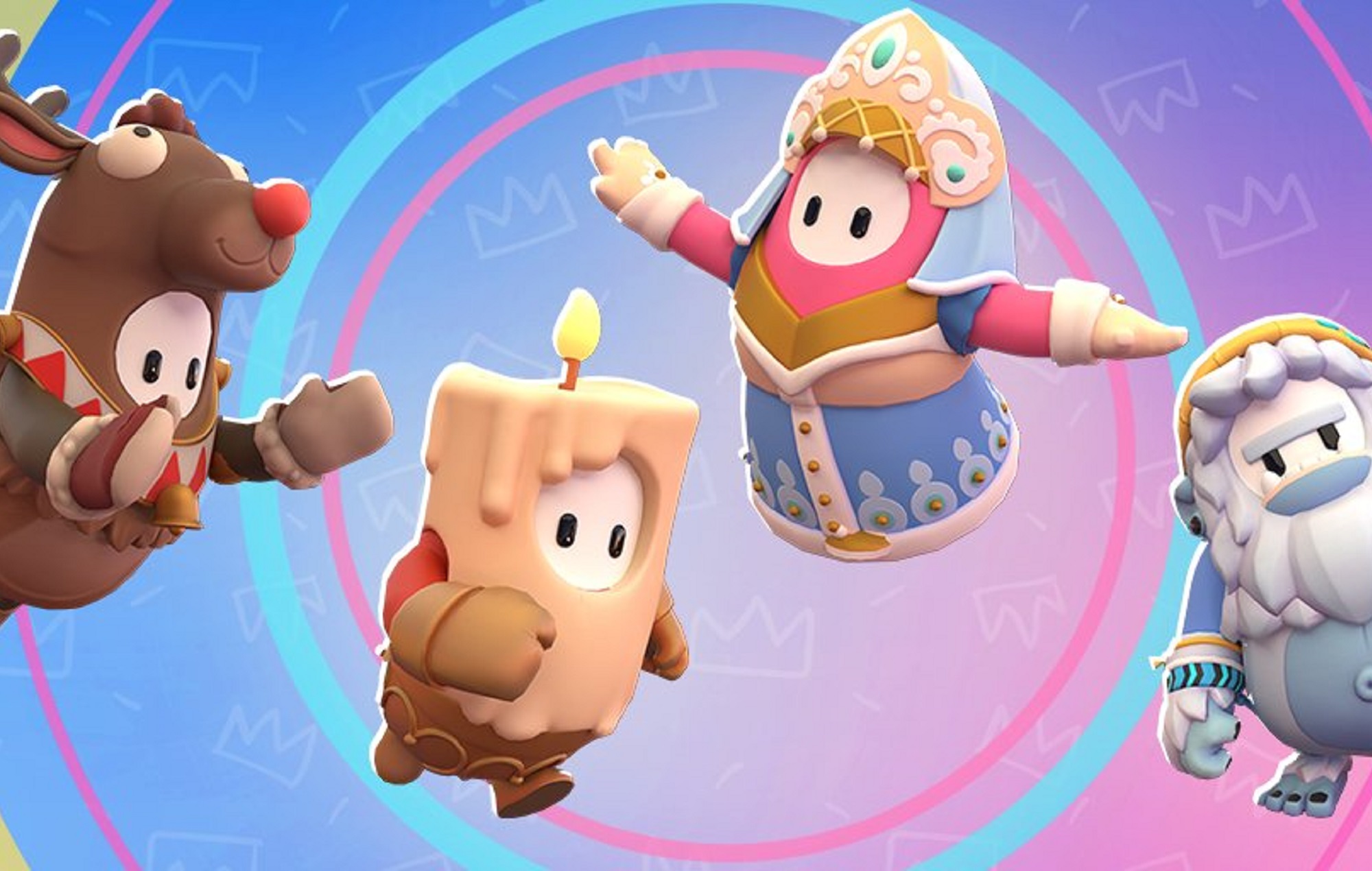 Four new costumes revealed ahead of 'Fall Guys' Season 3