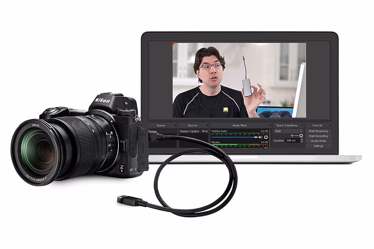 Nikon's Cameras Can Now Work as Webcams for Video Calls, Live Streams and Meetings