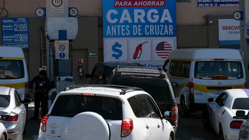 Mexico suspends gas subsidy as Americans cross border for deals
