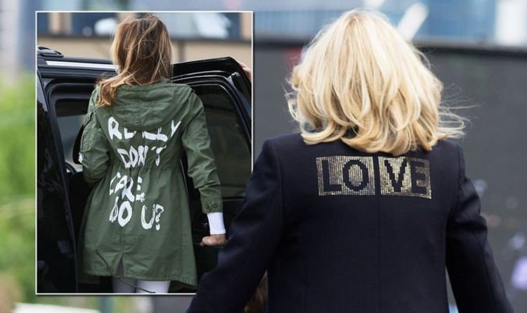 Melania Trump snub as Jill Biden jacket goes viral after former-model's farewell speech