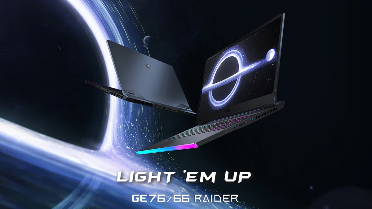 MSI GE76 and GE66 Raider, GS66 Stealth Gaming Laptops Get Latest CPUs, GPUs