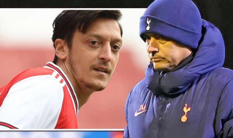 Tottenham boss Jose Mourinho hits back at Arsenal star Mesut Ozil