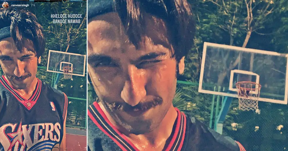 Ranveer Singh loves playing sports