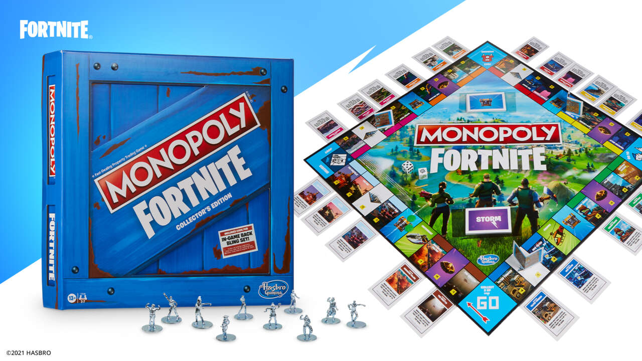 Fortnite Monopoly Gets A Makeover And Includes In-Game Items