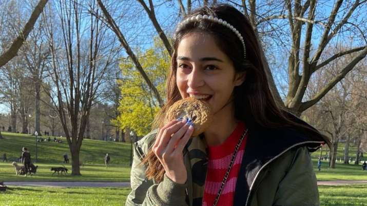 PICS: Ananya Panday reveals what makes her smile these days