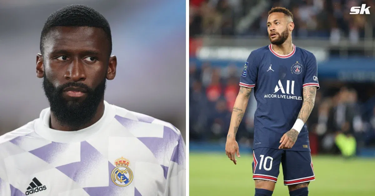 "What I do like is being aggressive" - Real Madrid star Antonio Rudiger responds to Neymar's comments about hi