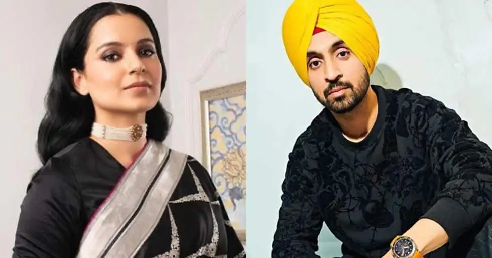 Kangana Ranaut and Diljit Dosanjh Have A Massive Online Fight