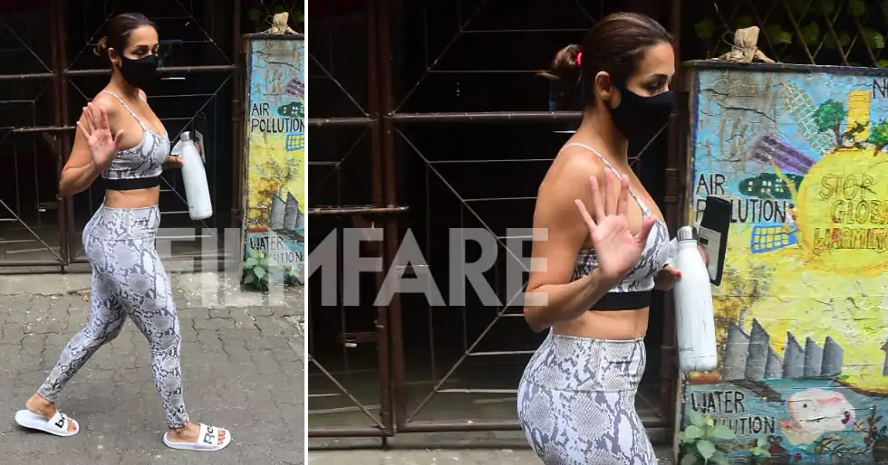 Photos: Malaika Arora snapped post a workout session