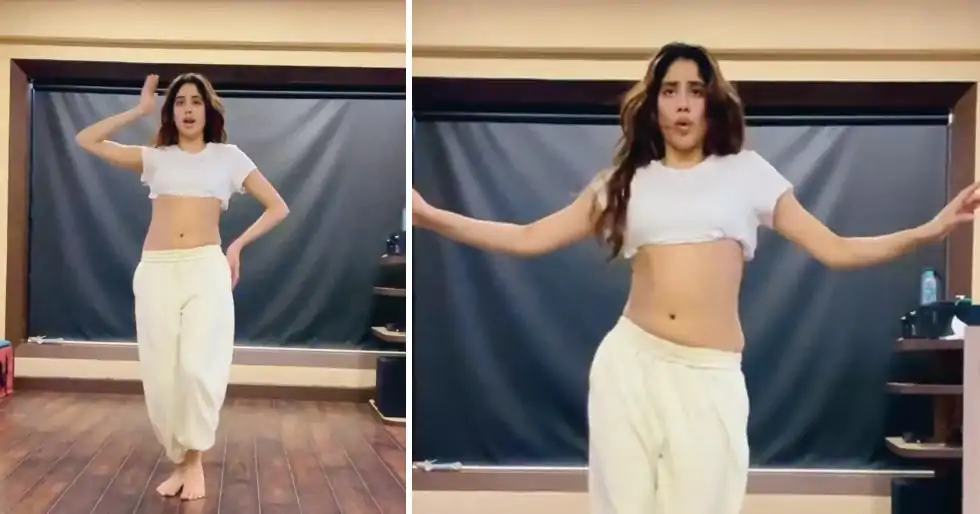 Janhvi Kapoor’s belly dancing skills will leave you awestruck
