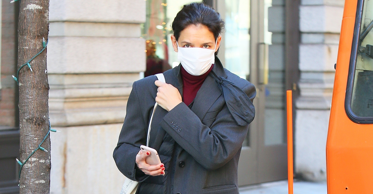 Katie Holmes Wore the Basic Trend That Came Out of Nowhere