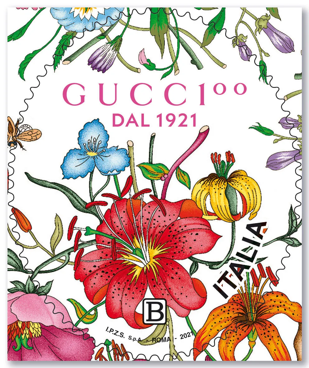 Gucci Receives Its Own Stamp Marking 100th Anniversary