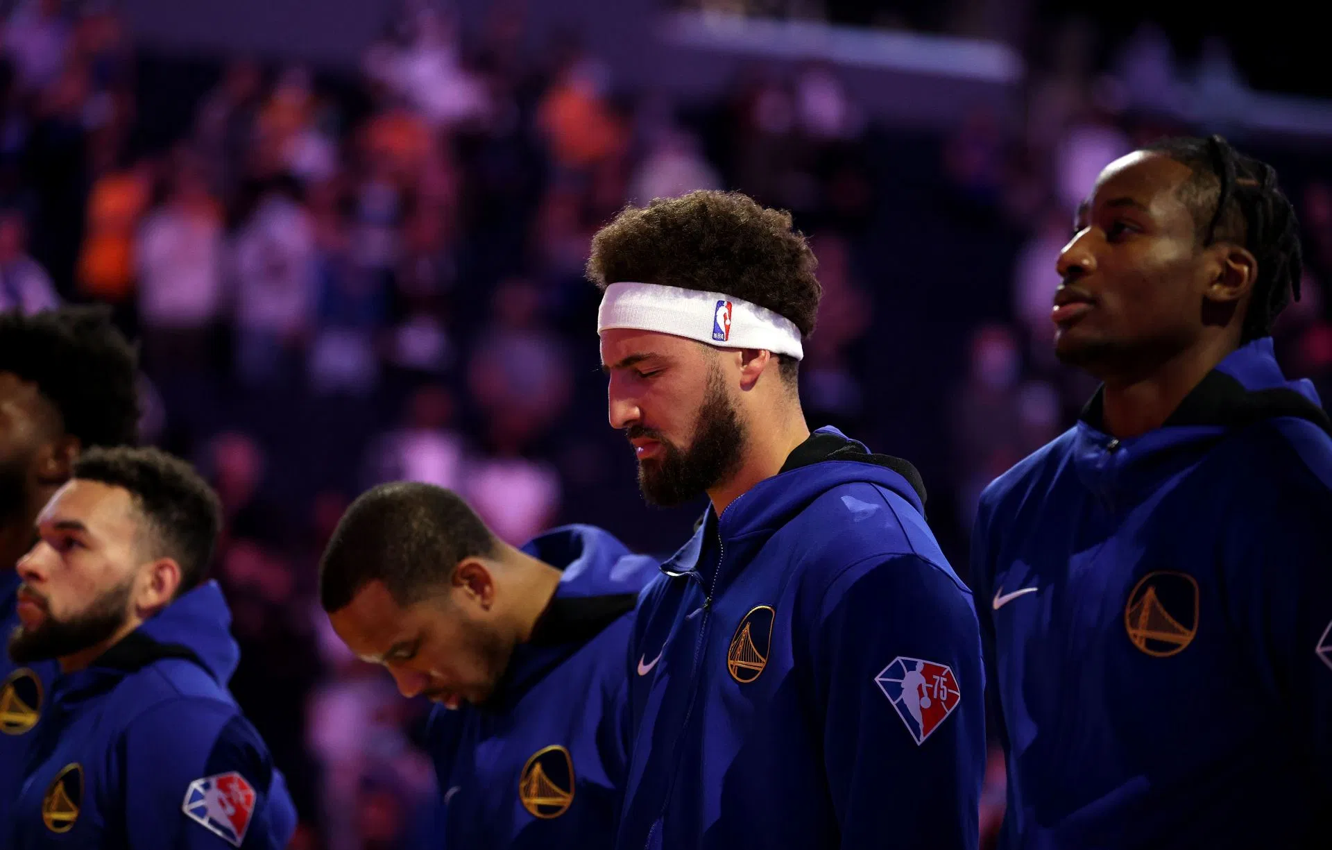 “He wasn’t shy, was he? Not that we would ever expect Klay to be shy” - Steve Kerr breaks down Klay Thompson's
