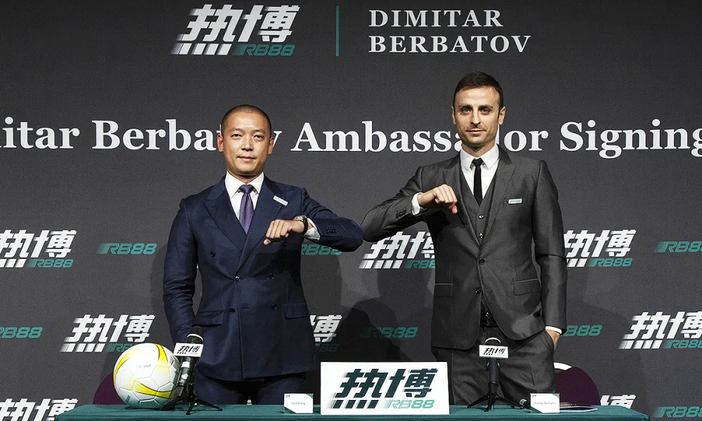 Dimitar Berbatov unveiled as RB88 brand ambassador