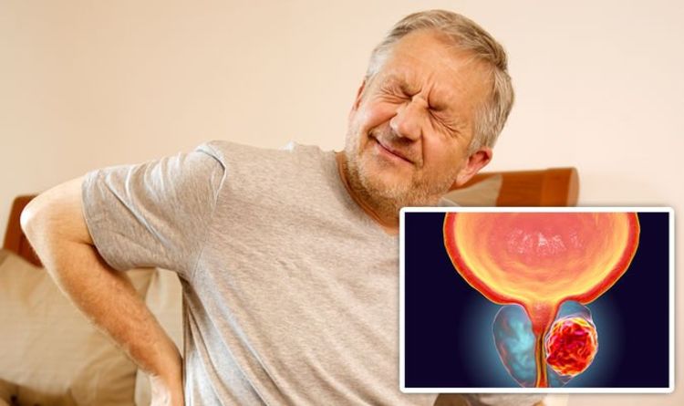Prostate cancer: Persistent back pain could be a warning sign of the disease
