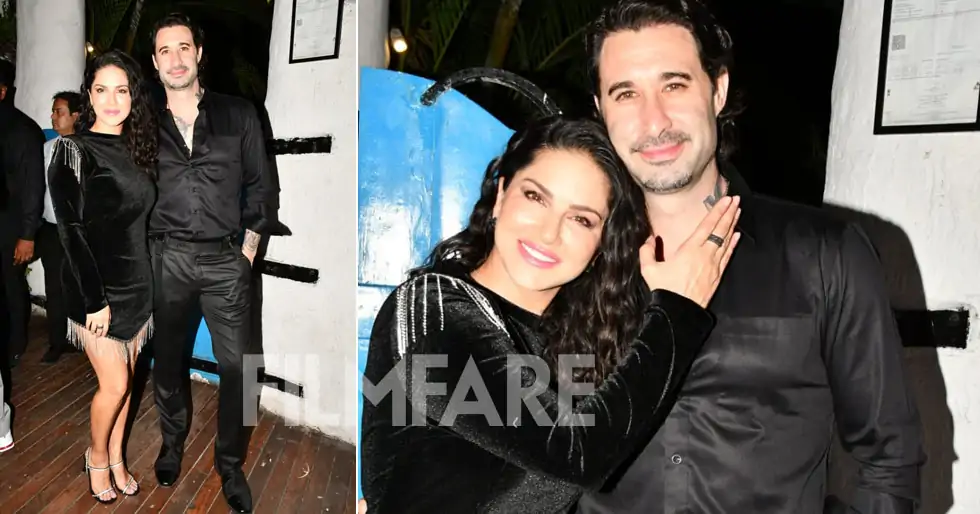Sunny Leone celebrates her birthday in the city with Daniel Weber